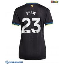 Fotballdrakt Dame Manchester United Luke Shaw #23 Tredjedrakt 2025-26 Kortermet